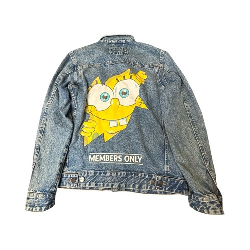 Members only denim jacket mens - members,