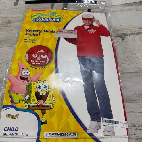 Krusty krab jacket - krusty, size