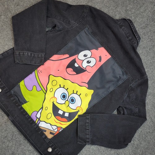 Nickelodeon denim jacket mens - nickelodeon,